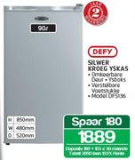 Defy 90Ltr Silwer Kroeg Yskas DFS136