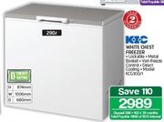 KIC 290Ltr White Chest Freezer KCG300/1