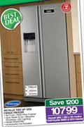 Samsung 501Ltr Metallic Side-By-Side Fridge Freezer RSA1DTMG