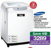 Samsung 13kg White Top Load Washing Machine WA13F5S2UWW