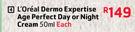 L'Oreal Dermo Expertise Age Perfect Day Or Night Crea,-50ml Each