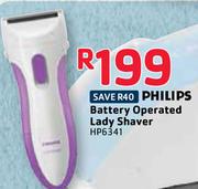 Philips battery Operated Lady Shaver HP6342