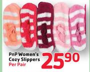 PnP Women's Cozy Slippers-Per Pair