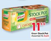 Knorr Stock Pot Assorted-4's Each