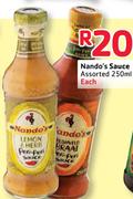 Nando's Sauce Assorted-250Ml Each