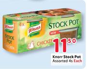 Knorr Stock-Pot Assorted-4's Each
