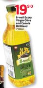 B-Well Extra Virgin-Olive And Canola Oil Blend-750ml