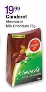 Canderel Almonds in Milk Chocolate-75g