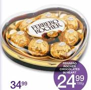 Ferrero Rocher Chocolates in Heart-100g