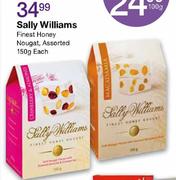 Sally Williams Finest Honey Nougat, Assorted-150g each