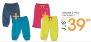 Toddlers 2-Pack Track Pants
