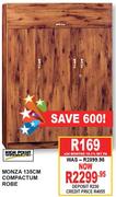 High point Monza 135cm Compactum Robe