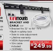 Unimounts Bracket and Cable (OO9)