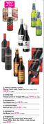 Robertson Smooth Dry Red,Sweet Red,Sweet Rose,Sweet White,Stein,Dry White Or Late Harvest-1 x 1L