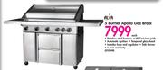 Alva 5 Burner Apollo Gas Braai-Each