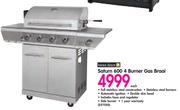 Saturn 600 4 Burner Gas Braai-Each