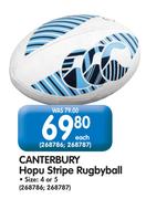 Canterbury Hopu Stripe Rugbyball(Size 4 Or 5)