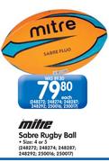Mitre Sabre Rugby Ball(Size 4 Or 5)