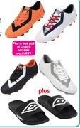 Umbro Mens Football Boots(Size 6-11)-Per Pair