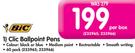 Bic Clic Ballpoint Pens-Per Box