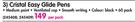 Bic Cristal Easy Glide Pens-Per Pack