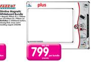 Parrot Slimline Magnetic Whiteboard Bundle-Per Bundle