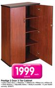 Prestige 2 Door 3 Tier Cabinet
