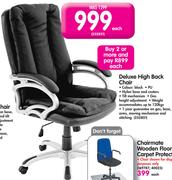 Deluxe High Back Chair-Each
