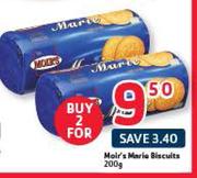 Moir's Marie Biscuits-2 x 200g