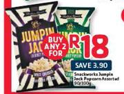 Snackworks Jumpin Jack Popcorn Assorted-90/100g