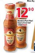 Nando's Peri-Peri Sauce Assorted-125ml Each