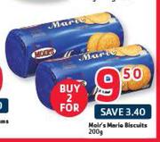 Moir's Marie Biscuits-2 x 200g