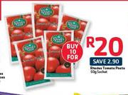 Rhodes Tomato Paste Sachet-10 x 500g