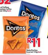 Simba Doritos Assorted-150g Each