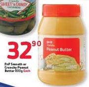 PnP Smooth Or Crunchy Butter-800g Each