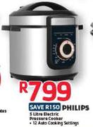 Philips 5Ltr Electric Pressure Cooker