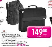 15.4" Backpack-Each