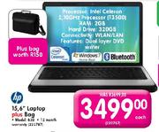 HP 15.6" Laptop Plus Bag(Model:630)-Each