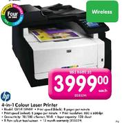 HP 4-in-1 Colour Laser Printer(Model:CM1415FNW)-Each 