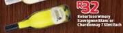 Roberts On Winery Sauvignon Blanc Or Chardonnay-750ml