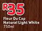Fleur Du Cap Natural Light White-750ml