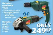 Ryobi Handyline Impact drill HID-500 Or Handyline Angle Grinder HG-650-Each
