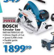 Bosch Circular Saw 0601667000/GKS 65