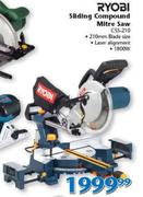 Ryobi Sliding Compound Mitre Saw CSS-210