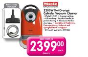 Miele 2200W Koi Orange Cylinder Vacuuam Cleaner