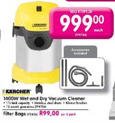 Karcher Filter Bag-Per 5's Pack