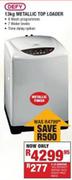 Defy 13kg Metallic Top Loader