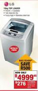 LG 15kg Top Loader