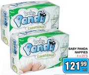 Baby Panda Nappies-4x25's