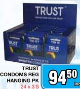 Trust Condoms Reg Hanging Pk-24x3's